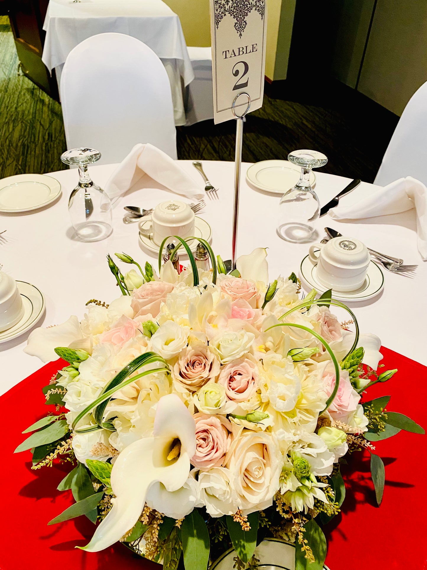 Floral Table arrangement