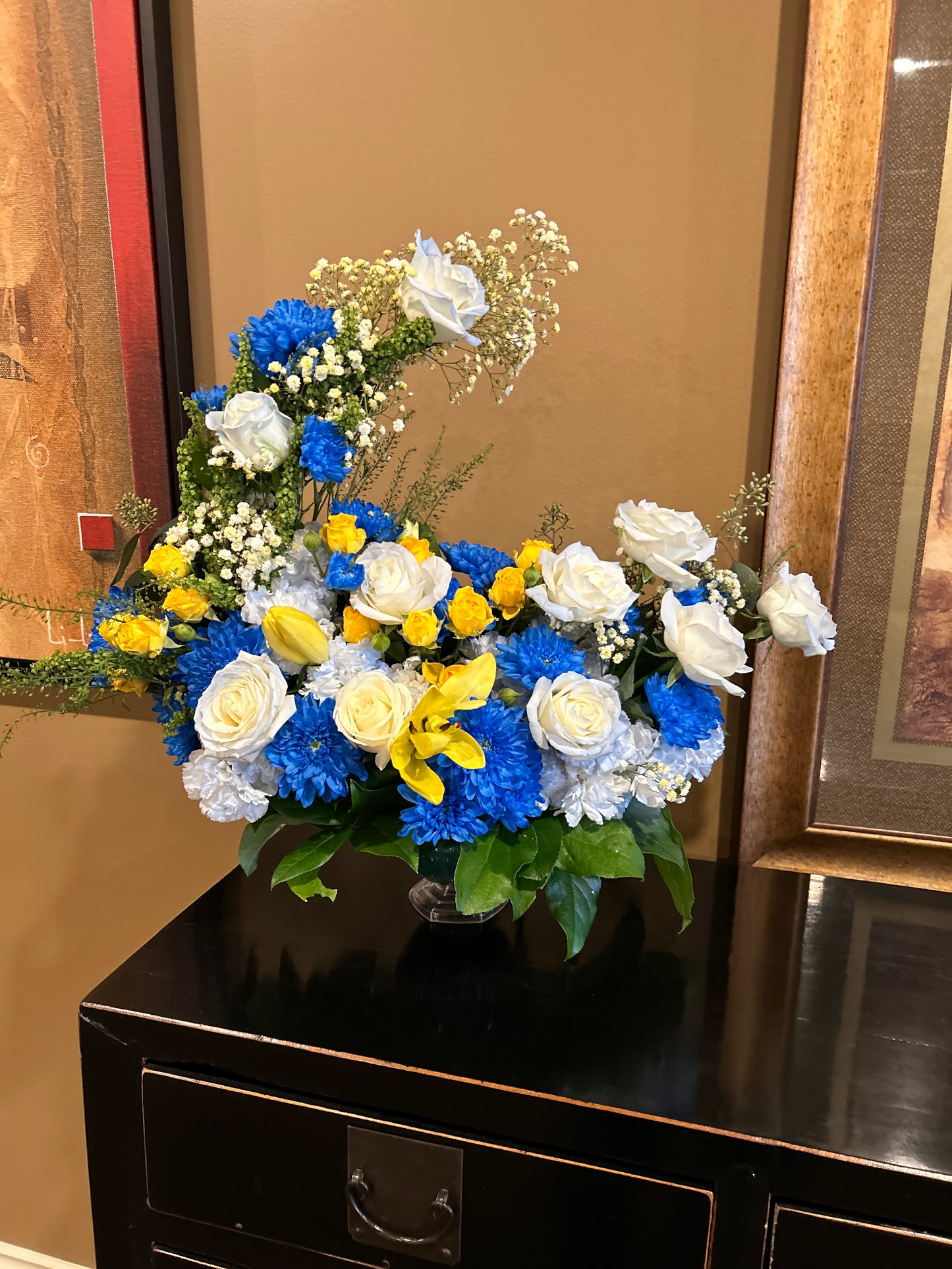 Funeral Table arrangement