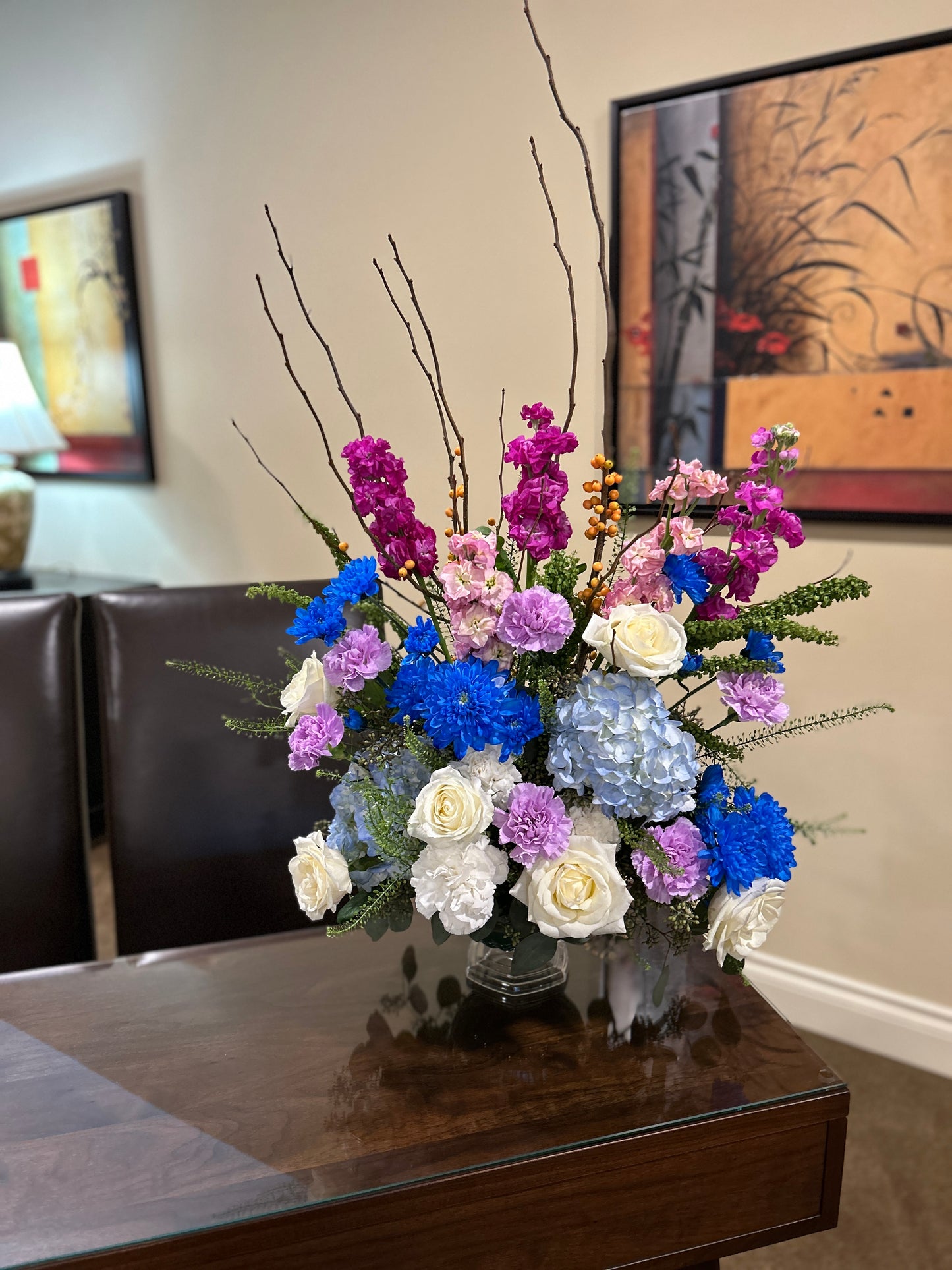 Funeral Table arrangement