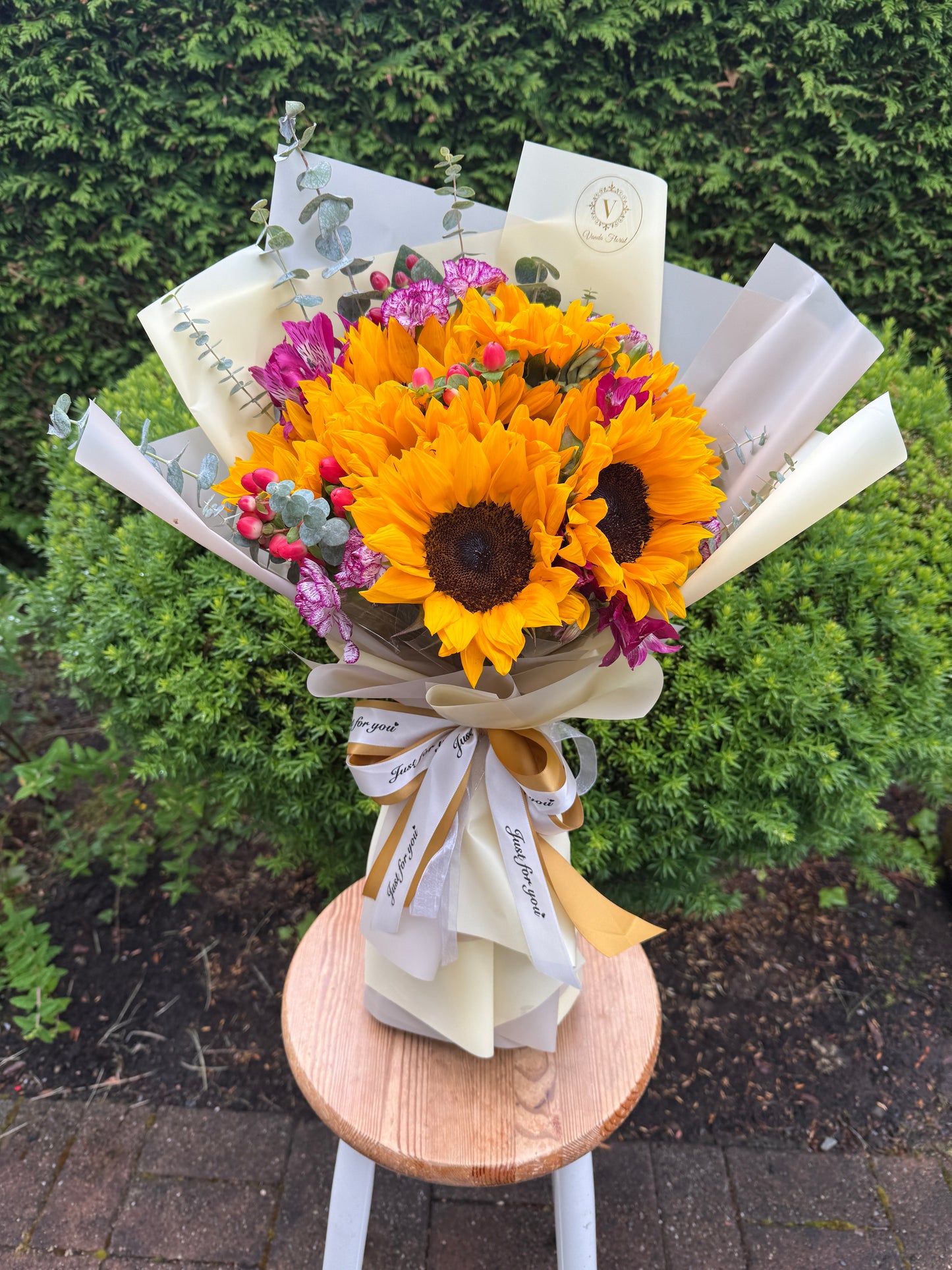 Sunflower Graduation Bouquet