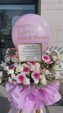 Load and play video in Gallery viewer, Balloon Grand Opening Flower Arrangement - Deluxe
