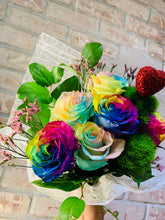 Load image into Gallery viewer, Rainbow Roses
