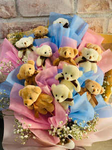 Teddy Bear Bouquet (Pre-order Only)