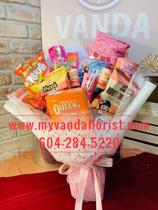 Sweet moment Snack bouquet (Pre-order only)