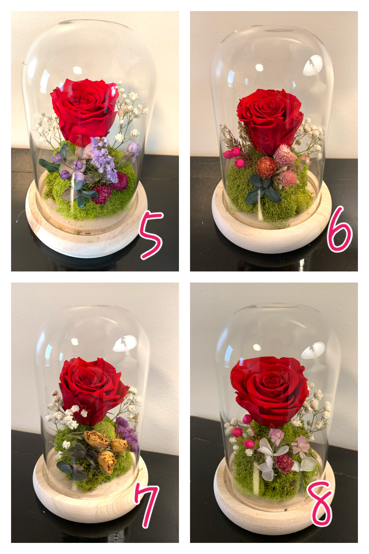 Forever Rose in Beauty Vase
