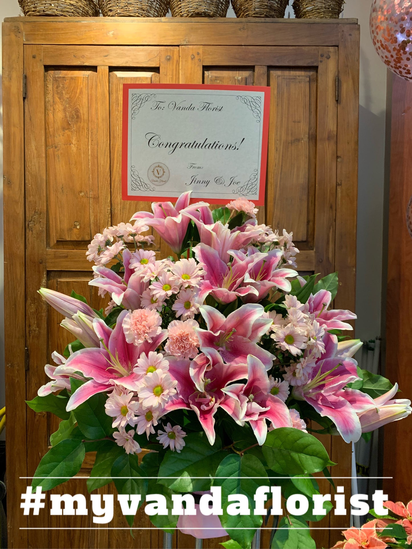 Grand Opening Flower Arrangement - Standard